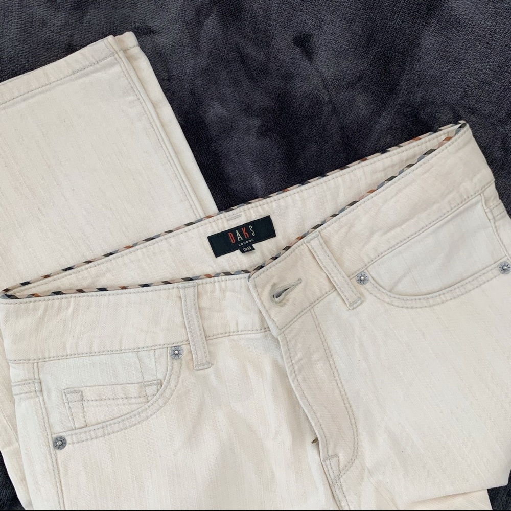 DAKS London wide legs pants
